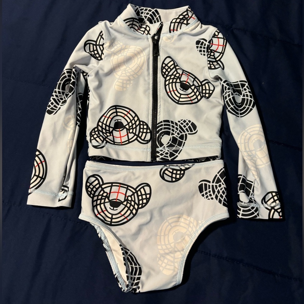 Burberry two piece swimsuit